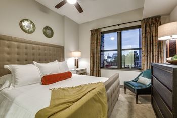 Solar Window Shades & Blackout Shades in Each Bedroom